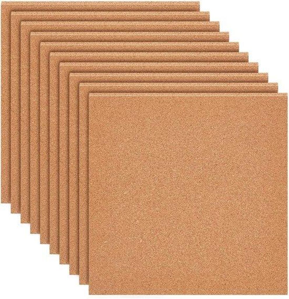 Keramik-Tegel - 8 Stück - 30 x 30 cm - Naturstein - 3 mm dick