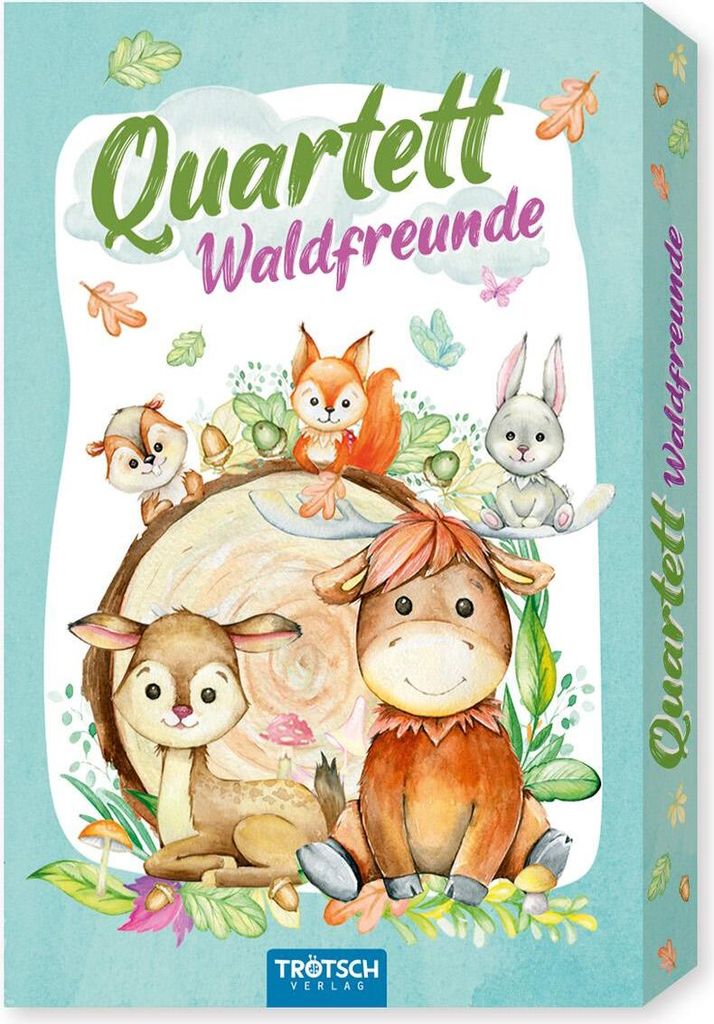 Trötsch Quartett Spiel Waldfreunde