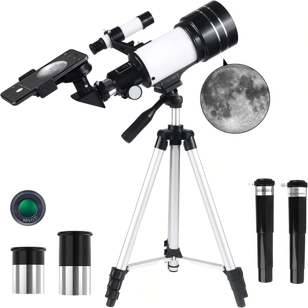 Astronomisches Teleskop für Erwachsene/Kinder, 70 mm Produktbild 