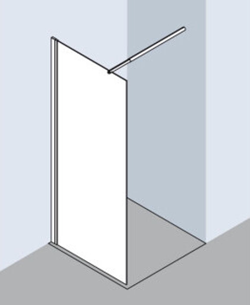 Kermi I2TWG090201AK WALK-IN IBIZA 2000 TWG 0900x