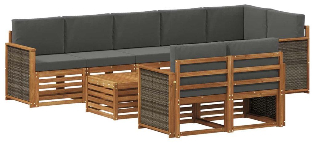 vidaXL Sofagarnituren Massivholz Akazie