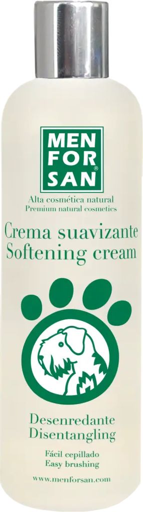 Men For San Menforsan Crema Suavizante Perros Y Gatos Desenredante 300 Ml