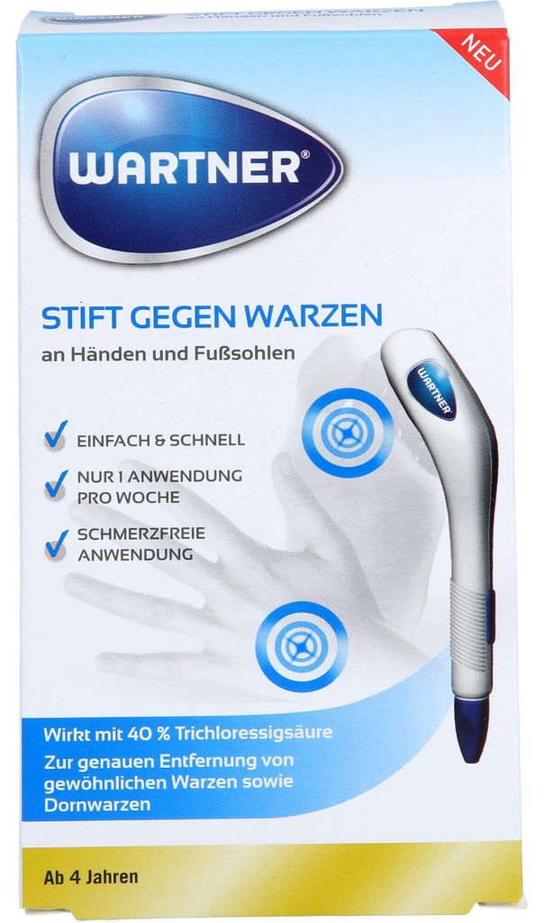 Wartner Stift gegen Warzen 2,0, 1 St. Stift