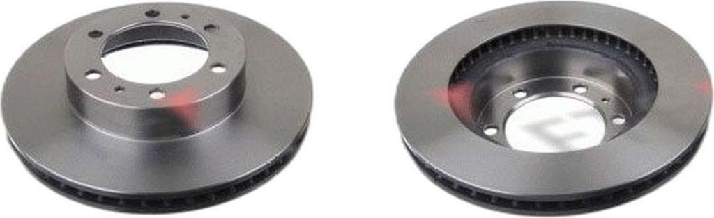 2 Bremsscheiben Vorderachse belüftet Ø 319 mm 28 mm FTE für u.a. TOYOTA HILUX