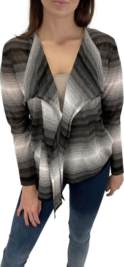 Diesel Damen Cardigan M-COLORED Strickjacke Schwarz (L)