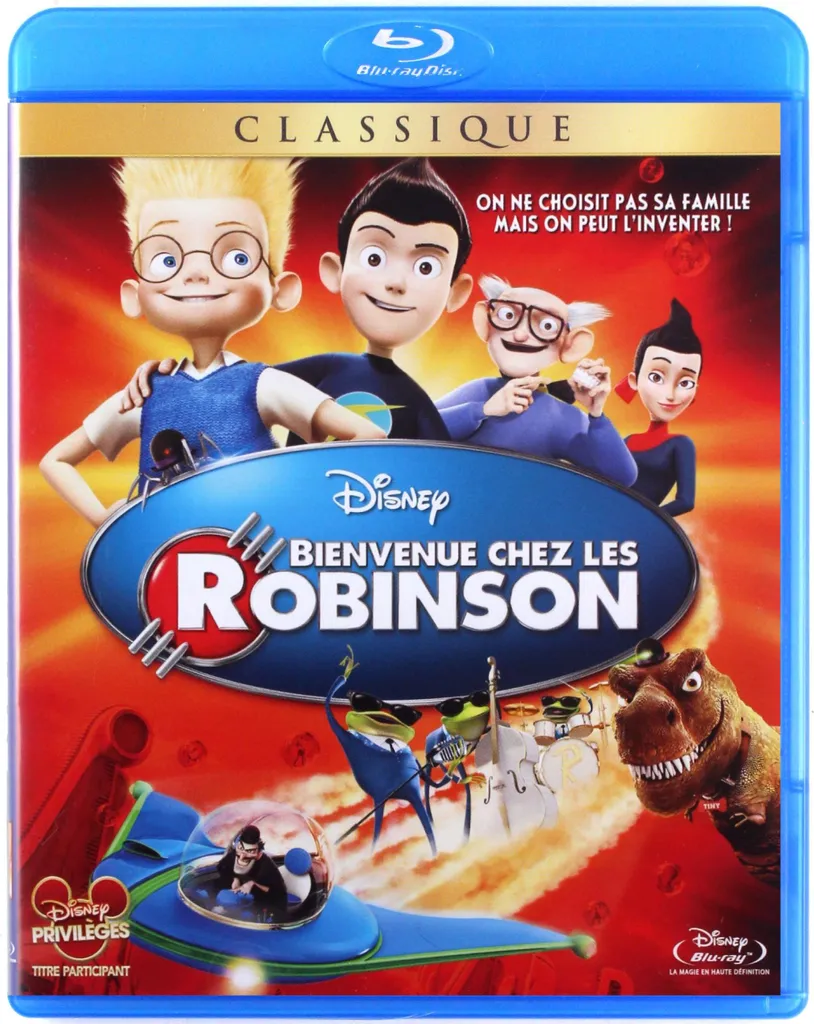 Film Animation Rencontre avec les Robinson Blu-ray Import VO Anglais