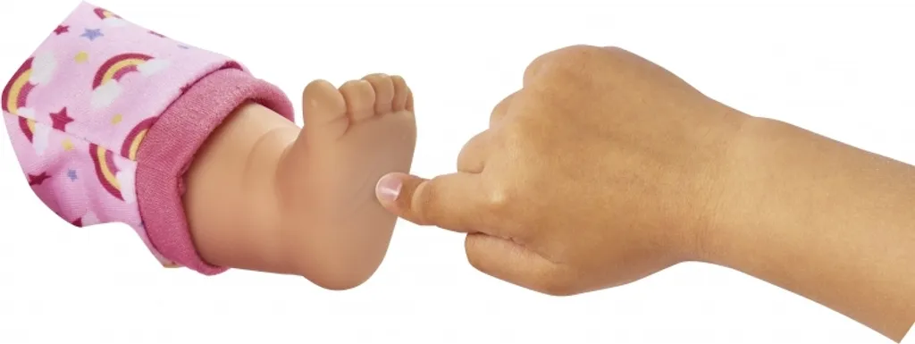 Simba-Dickie Laura Chatouille Bébé : Poupée interactive à chatouiller
