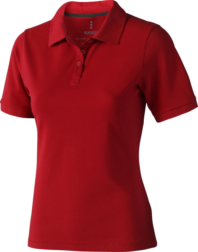 Elevate Calgary Kurzarm Damen Polo PF1817 (XS) (Rot)