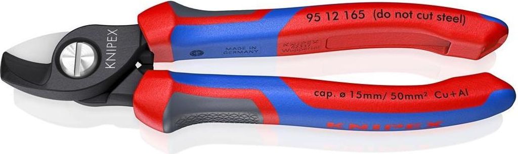 Knipex 95 12 165 SB Kabelschere mit 165 mm