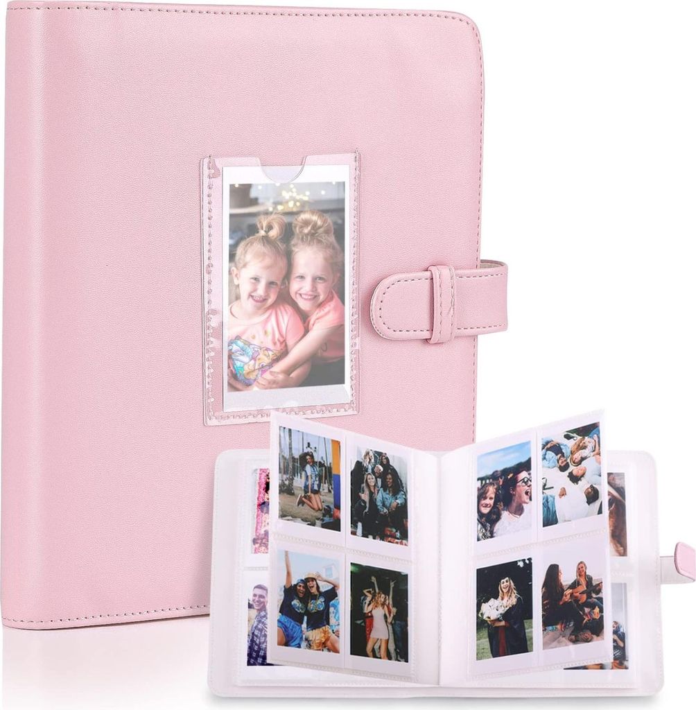 Fotoalbum mit 272+1 Taschen kompatibel mit Instax 3 Zoll Film- kompatibel mit Fujifilm Instax Mini 90 9 8 8+ 70 7c 7s 11 50s 7+ 25 Mini LiPlay Mini...