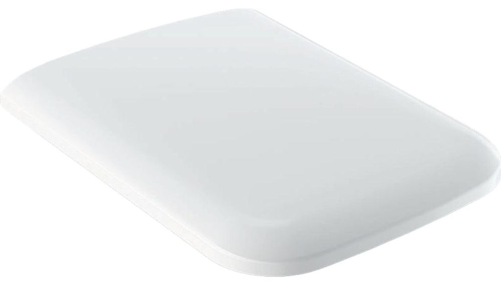 Geberit WC-Sitz iCon Square ohne Absenkautomatik weiß