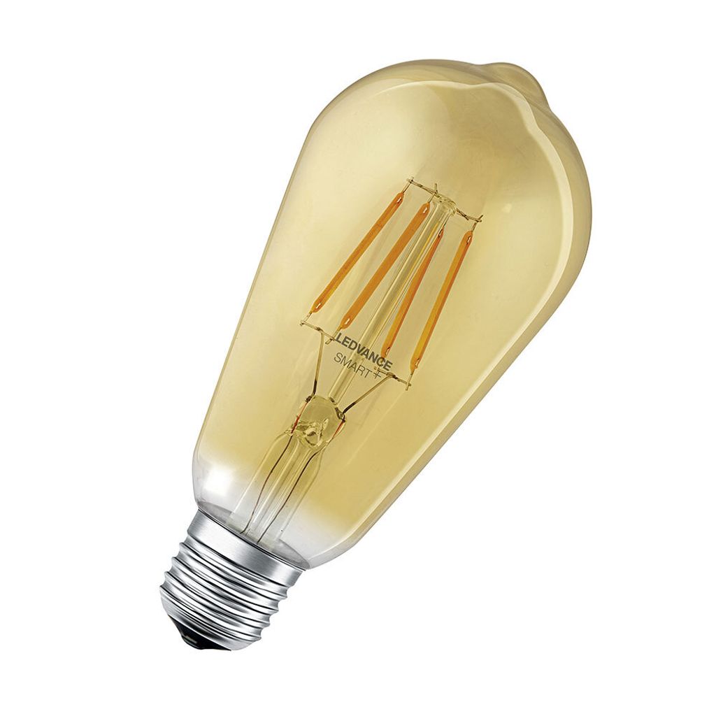 LEDVANCE Chytrá LED žárovka s technologií WiFi ve zlatém Obrázek produktu 
