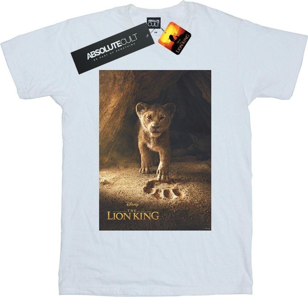Disney - "The Lion King" T-Shirt für Damen BI29163 (S) (Weiß)