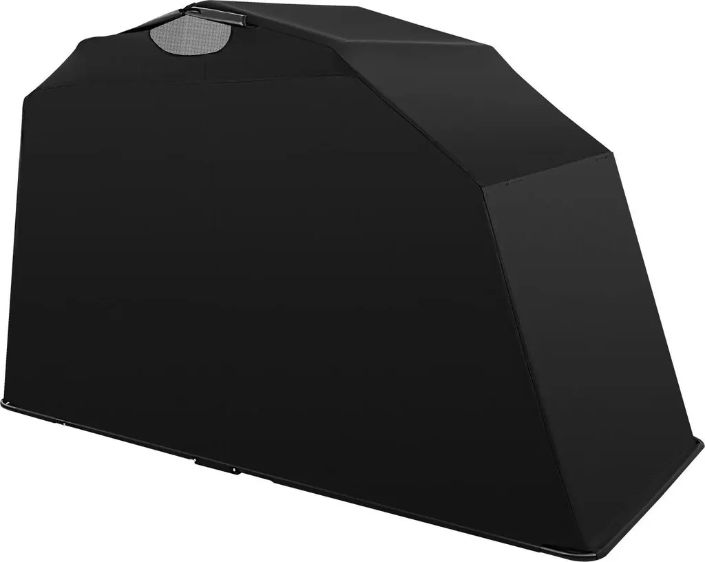 Housse de moto rigide en tissu Oxford imperméable et armature acier 22mm