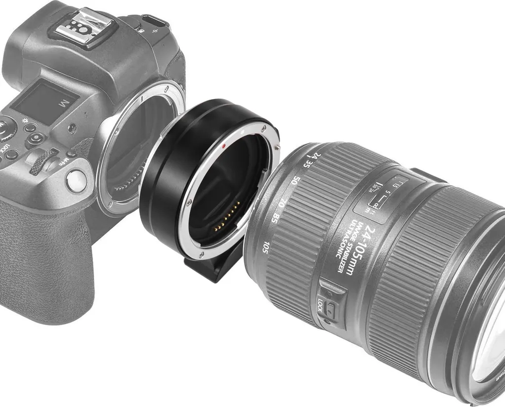 Utiliser Objectifs EF sur Canon R Adaptateur avec Autofocus Stable - 2