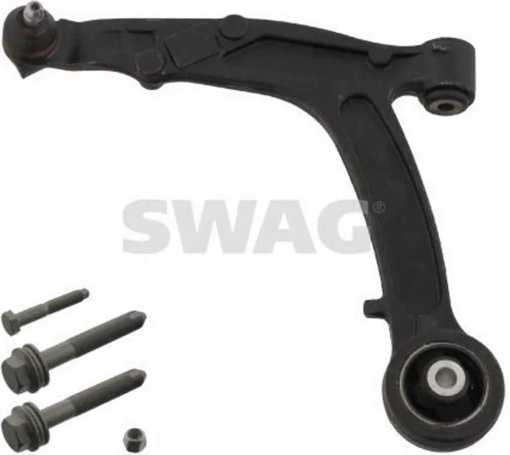 Bras de suspension gauche SWAG 70 94 0680 renforcé pour Fiat Panda 169