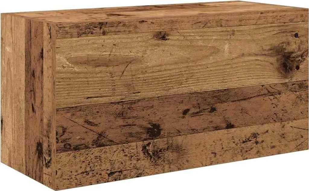 Mobiletto Bagno 60x25x30 SYFAX™ | Effetto Legno Antico Multistrato Design
