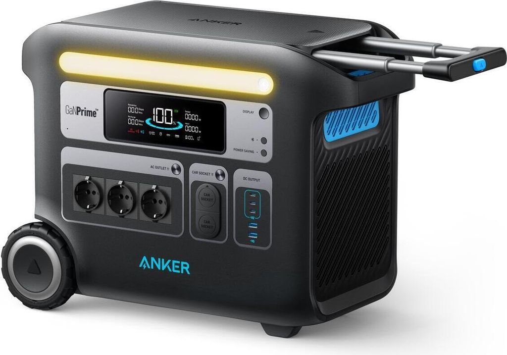 Anker PowerHouse 767 - 2048Wh/2300W - Tragbare Powerstation Produktbild 
