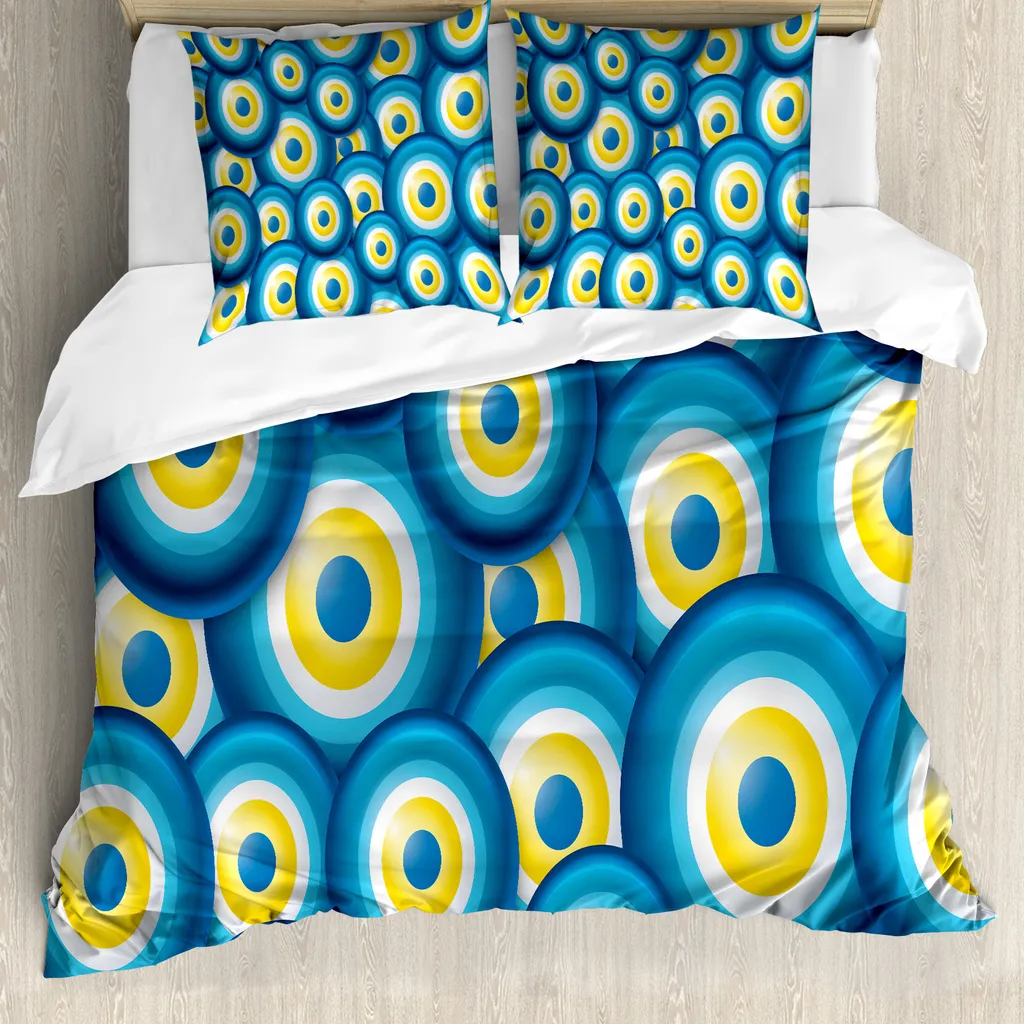 Set Copripiumino Design Evil Eye 200x200 cm | ABAKUHAUS Home Decor
