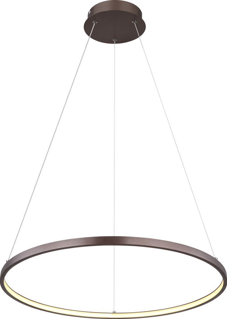 Globo Lighting|Hängeleuchte Metall kaffeefarben matt, LED Produktbild 