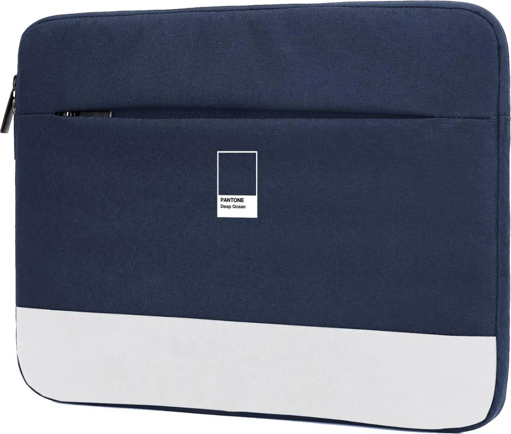 Housse Pantone Laptop Case 16 Pouces Polyester Marine Blue 2 Compartiments
