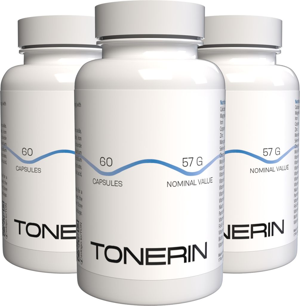 Tonerin - 180 Kapseln (3x60 Kapseln), 3er Pack