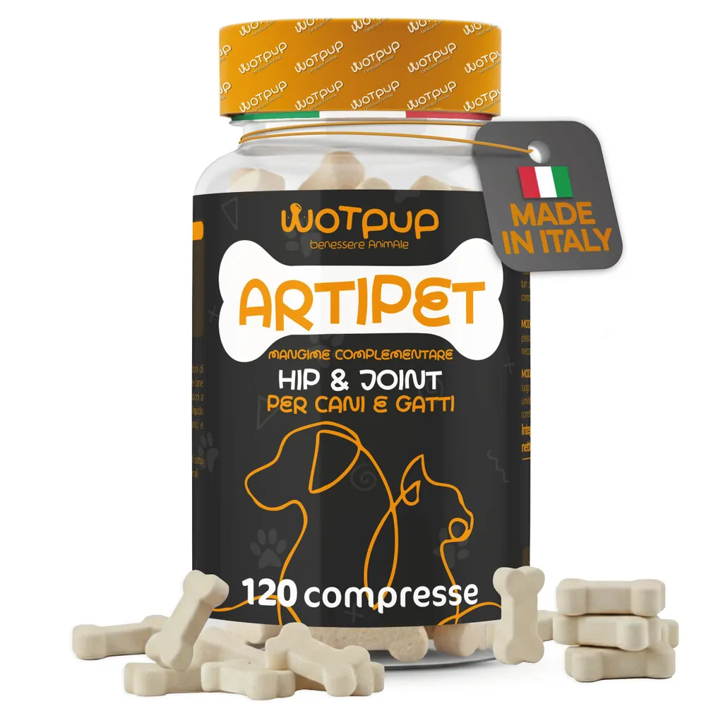 Artipet Integratore Articolazioni Cane e Gatto 120 cpr - Glucosamina e MSM