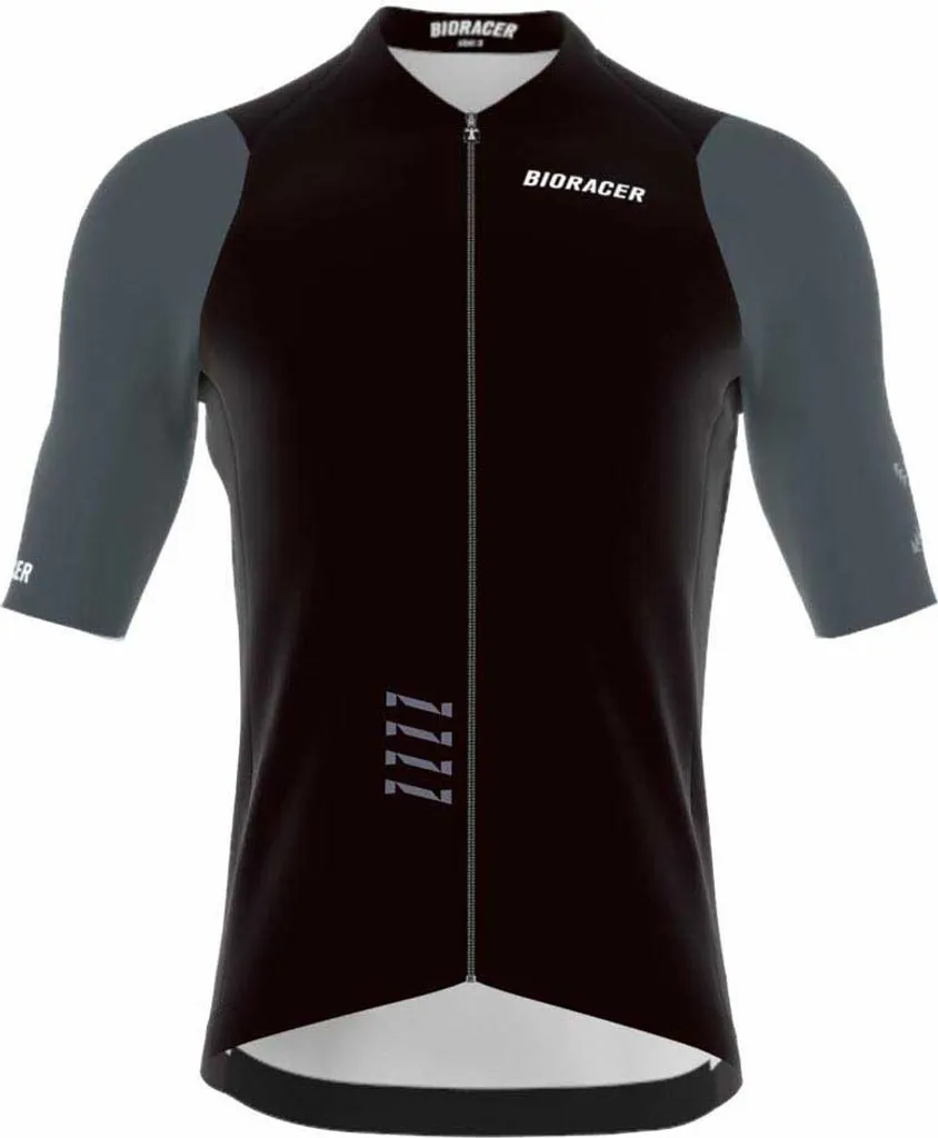 Maillot vélo manches courtes Bioracer Icon Noir pour garçon 146-158 cm