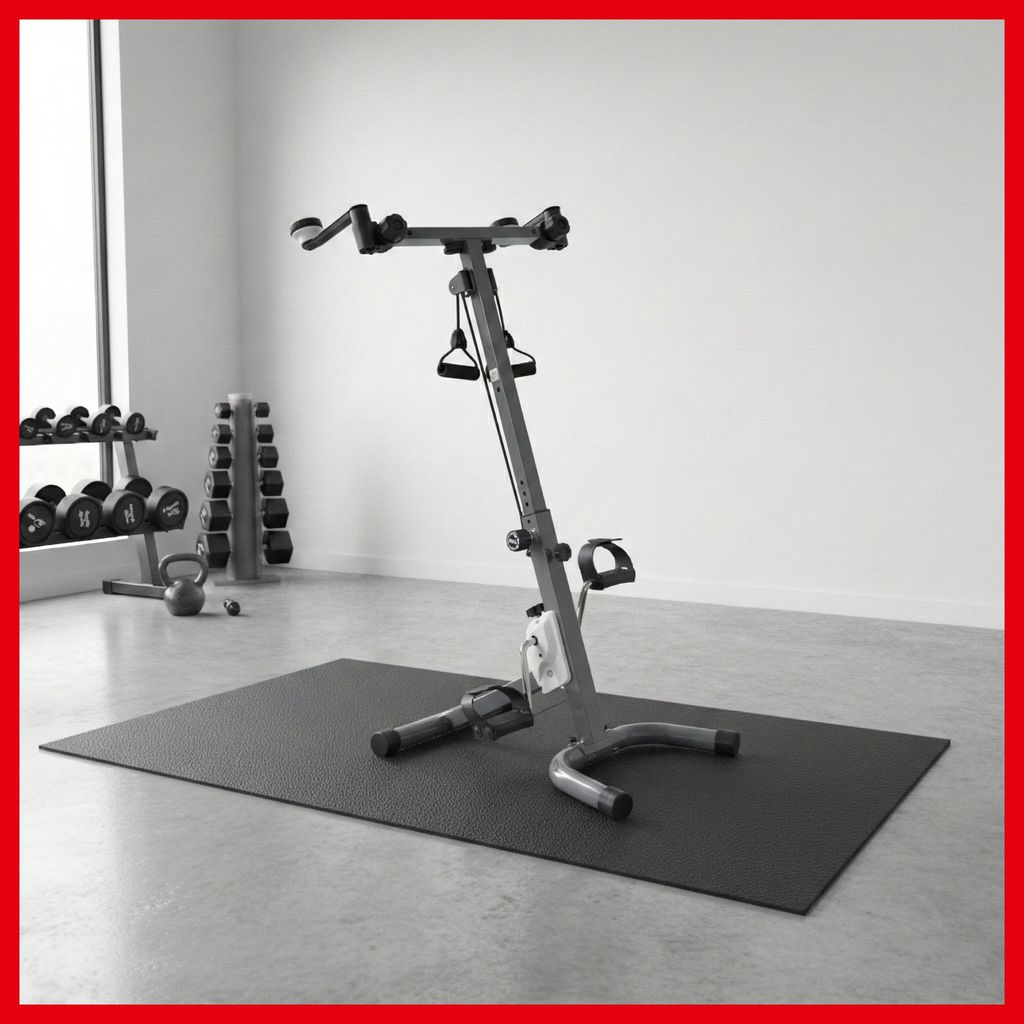PeakPower 3in1, Arm- und Beintrainer, Heimtrainer, Pedaltrainer für Muskelaufbau, Ausdauertraining, Heimtrainer, ideal für Senioren, leise und wa...