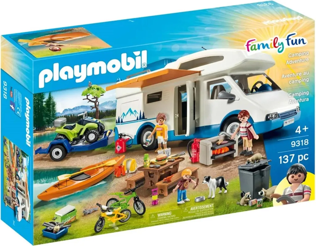 Caravane PLAYMOBIL 9318 : Le Jouet Idéal pour Imaginer ses Propres Vacances
