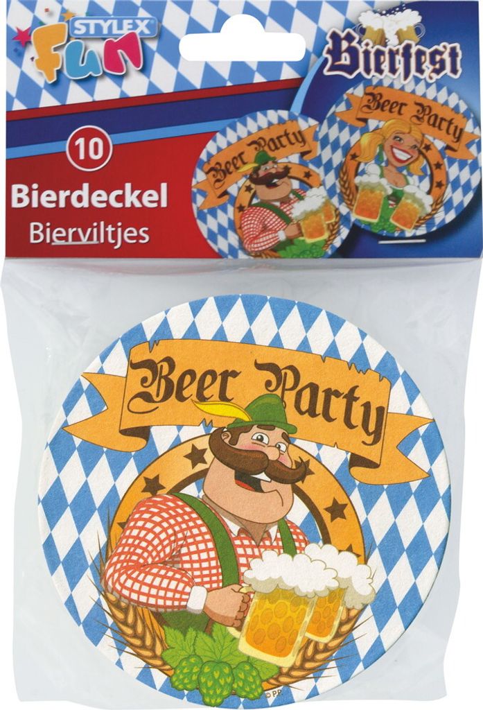 10  Bierdeckel  "Bierfest" Produktbild 