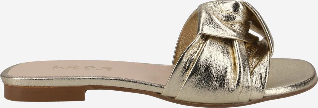Lüke Schuhe MALI PLATINO, Sandaletten in Gold für Damen, Größe 36