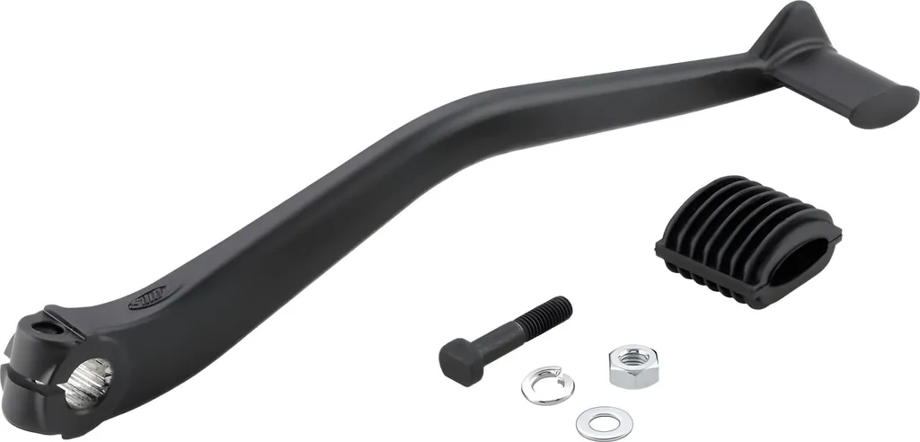 Pédale de démarrage SIP Noir Mat en Aluminium pour Scooter Vespa T5