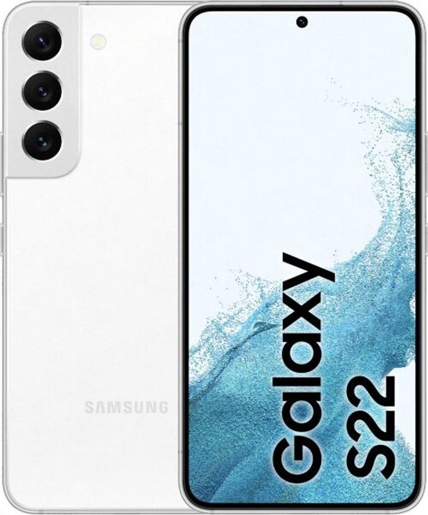 Samsung Galaxy S22+ 5G 8GB/128GB Weiß (Phantom White) Dual Produktbild 