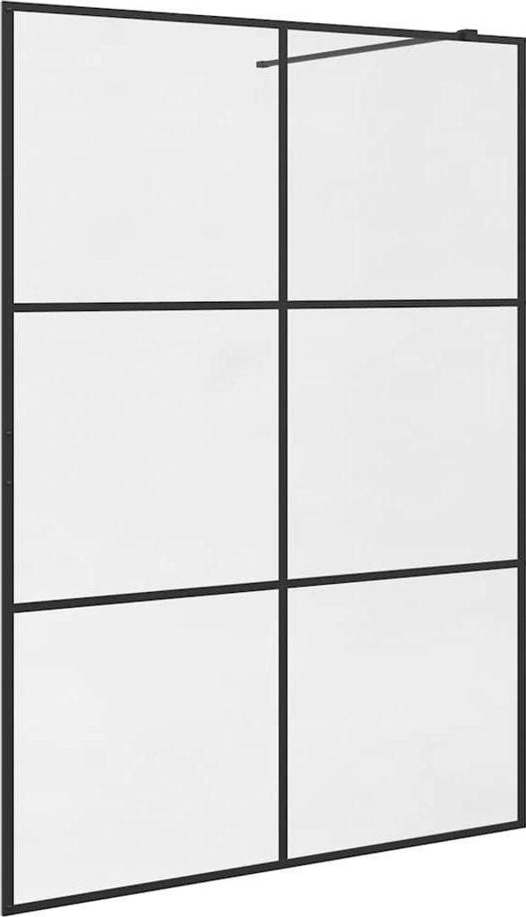 vidaXL Duschwand für Begehbare Dusche mit Klarem ESG-Glas 140x195 cm
