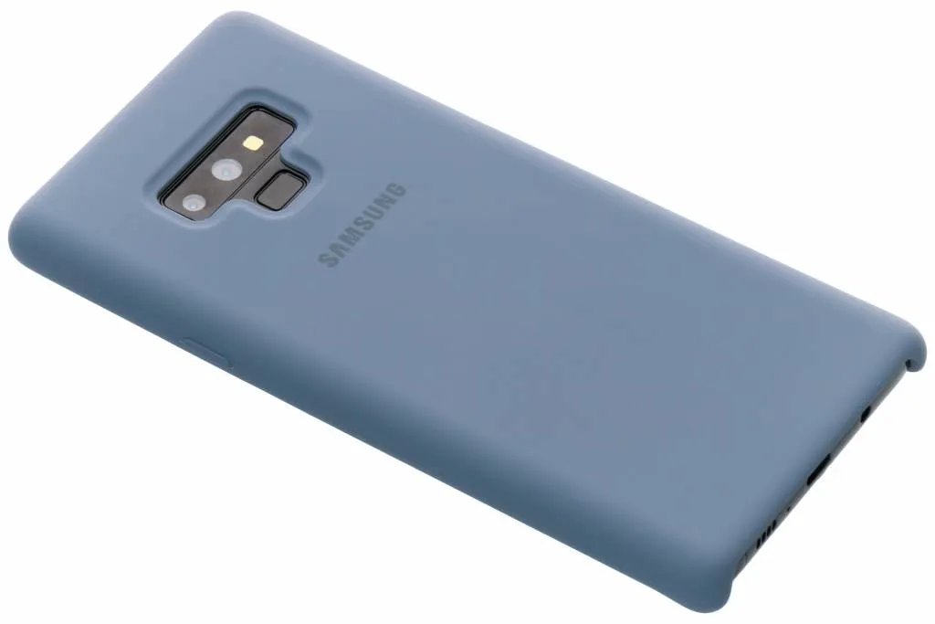 SAMSUNG EF-PN960TL Coque Silicone Bleu pour Galaxy Note 9 Originale - 2