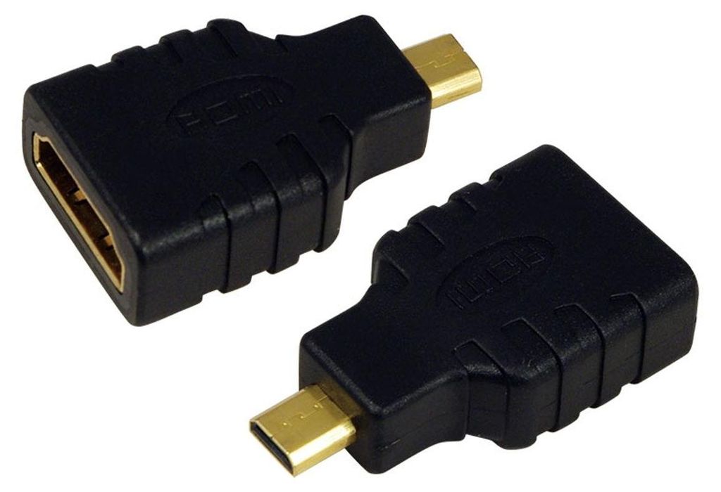 LogiLink HDMI-Adapter - HDMI weiblich zu 19 pin micro HDMI Produktbild 