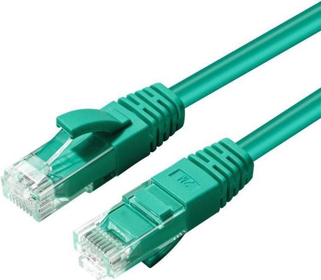 Microconnect MC-UTP6A0015G, 0,15 m, Cat6a, U/UTP (UTP), RJ-45, RJ-45, Grün