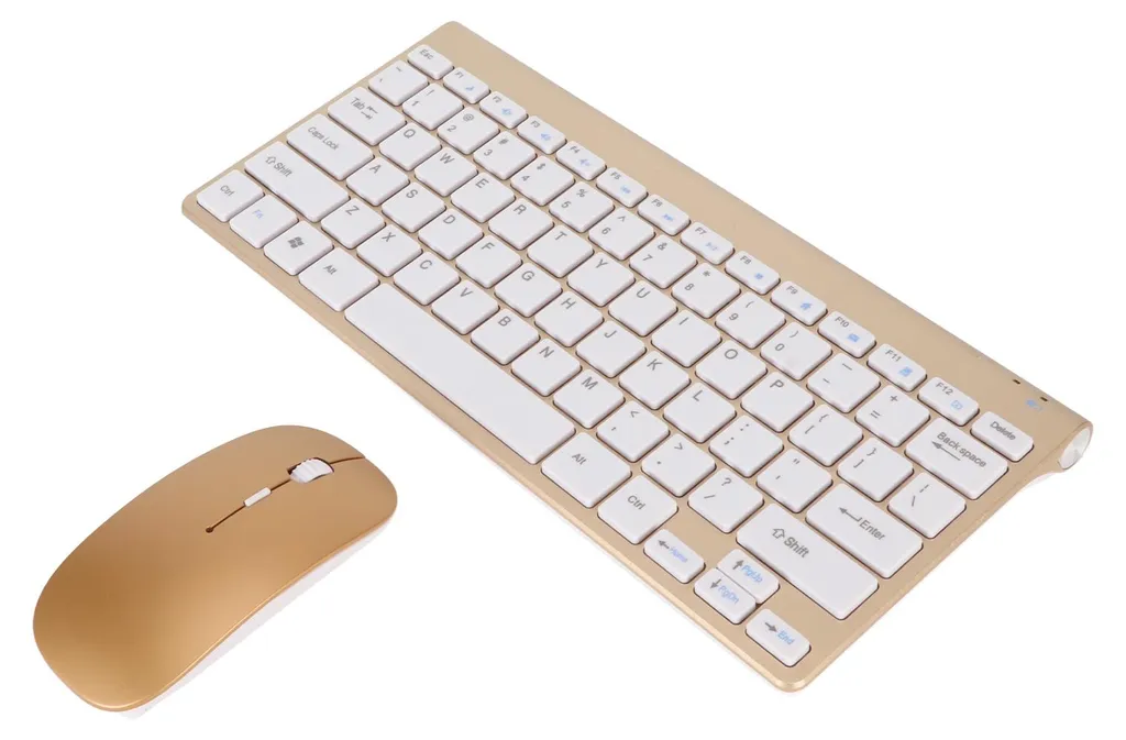 Combo clavier souris sans fil compact idéal pour télétravail et bureau - 4