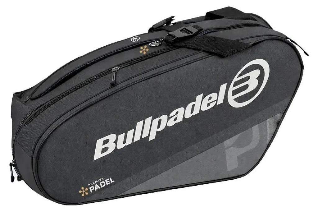 Sac de Padel Bullpadel Tour Premier Noir pour Joueur de Club Régulier