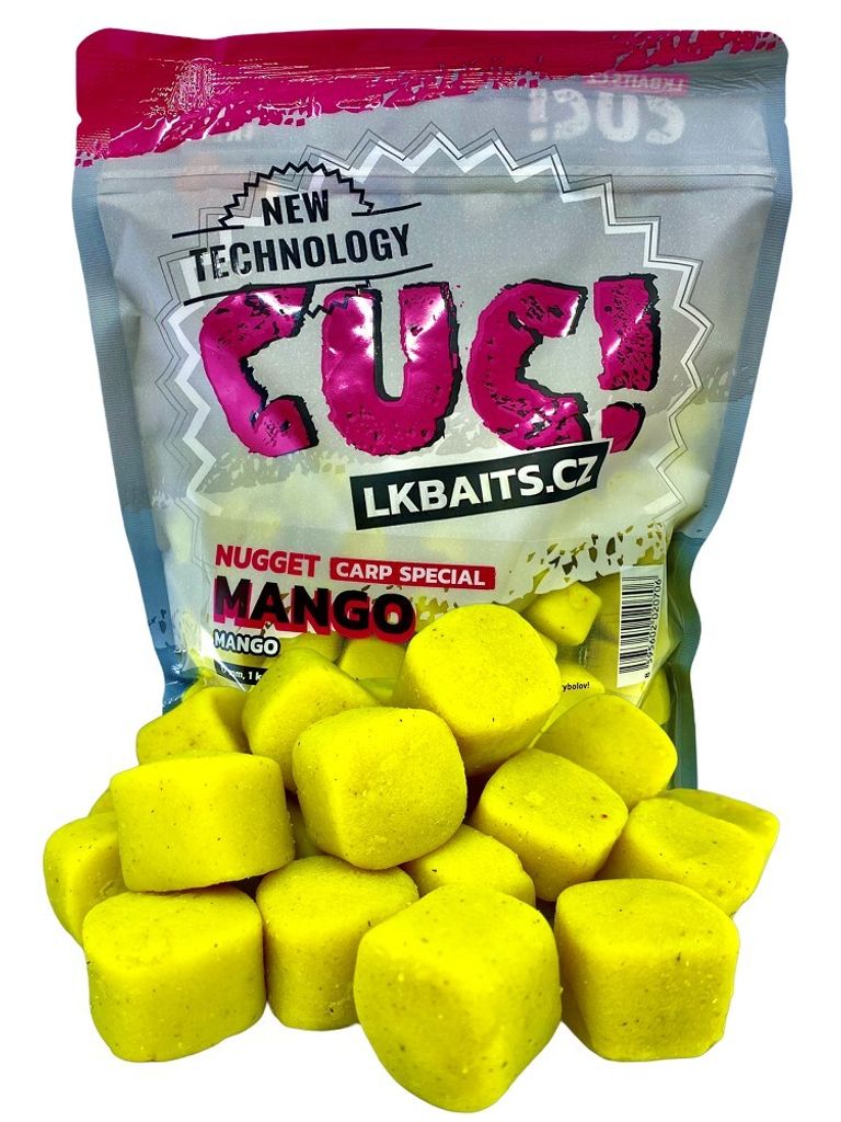 LK Baits CUC! Nugget Carp 17 mm 1kg Příchuť: Mango Obrázek produktu 
