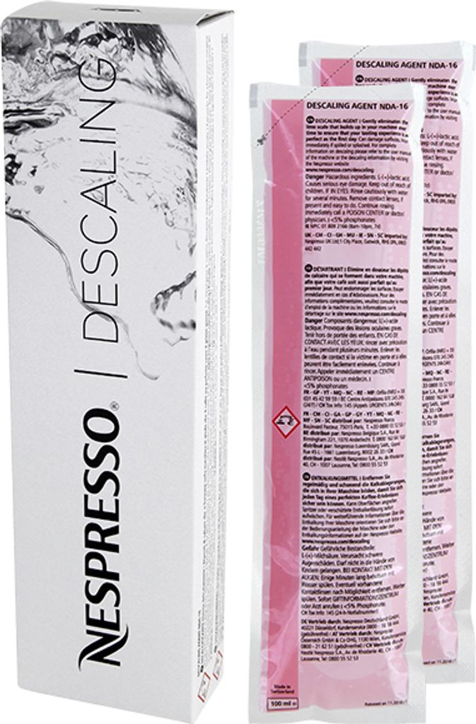 Nespresso Entkalker Set Entkalkerset Entkalkungsmittel 5044/1 12331902
