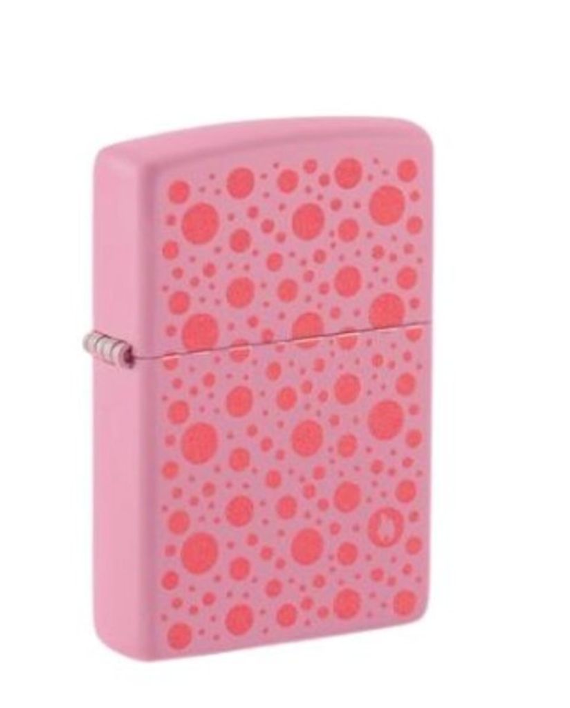 Zippo Benzin-Feuerzeug Pink "Polka Dot" 60007171, unbefüllt