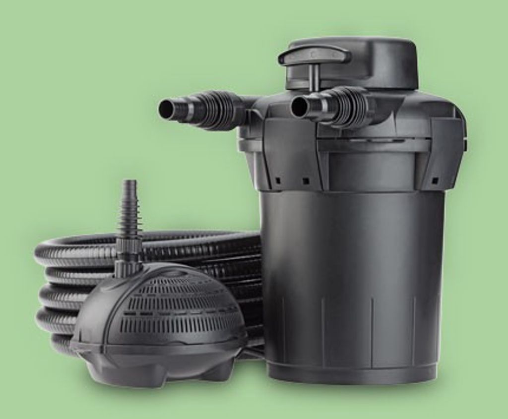 Pontec Teich Druckfilter Set PondoPress 5000 Inkl UVC Produktbild 