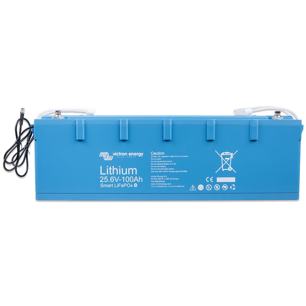 Victron Energy 25,6V 100Ah Smart Lithium LiFePO4 Batterie