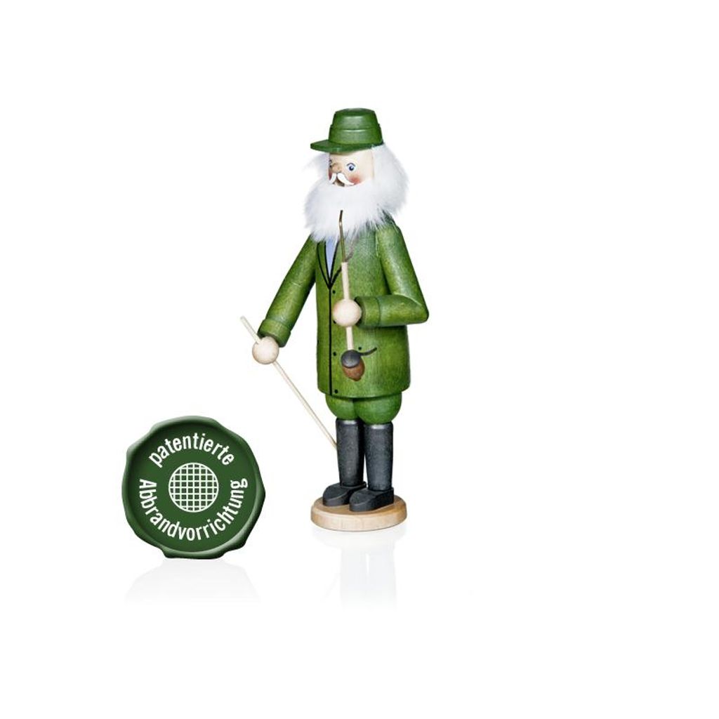 Crottendorfer Casa Per Fumatori Natale In Metallo 7,2x7,8x9,8 Cm Con Porta Incenso - Made In Germany