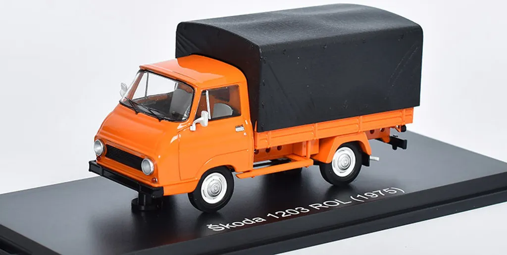 Škoda 1203 ROL 1975 1:43 Orange SSM : la Fidélité Historique enfin Accessible