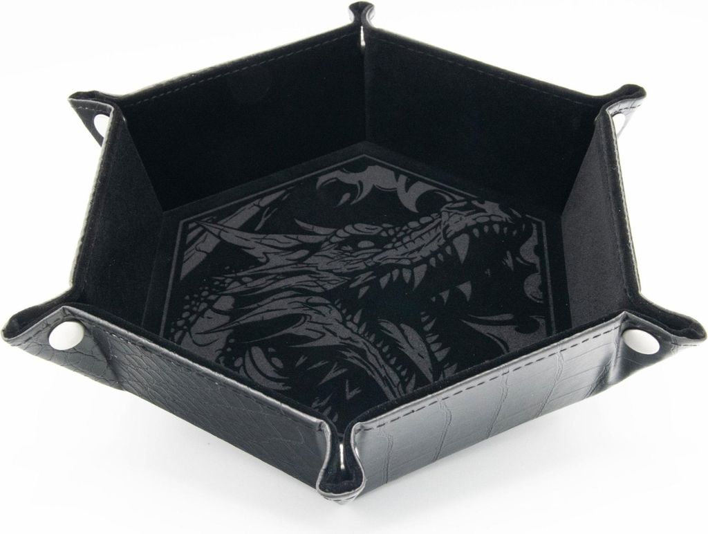 Dice Tray - Dragon Skin Edition - Black