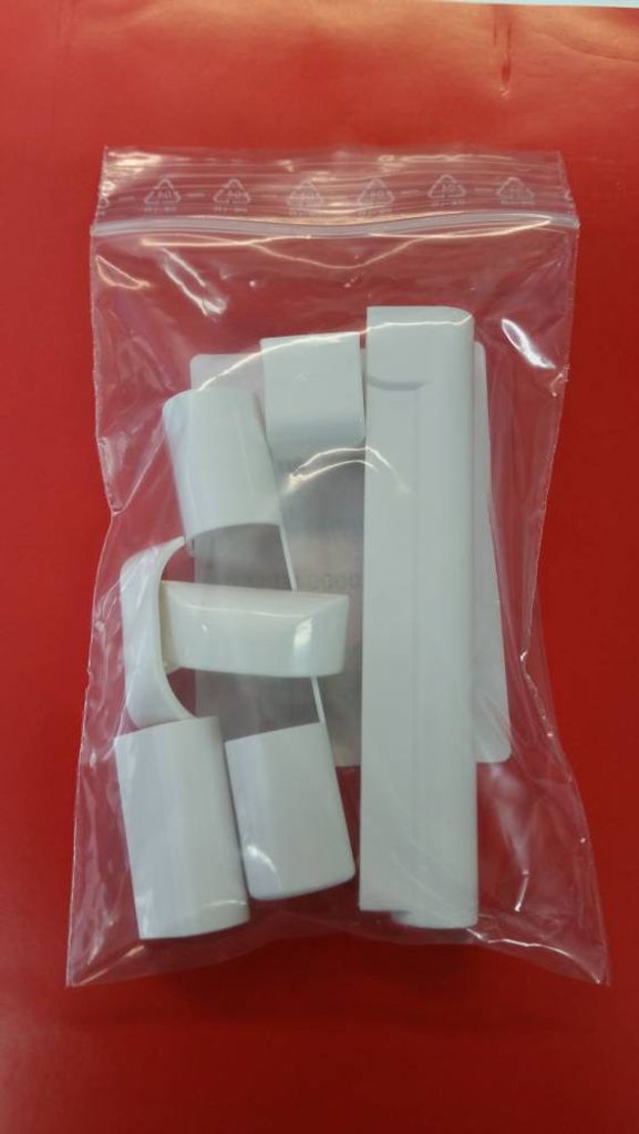 Meeth Bandabdeckkappen-Set weiß, für Fenster Produktbild 5