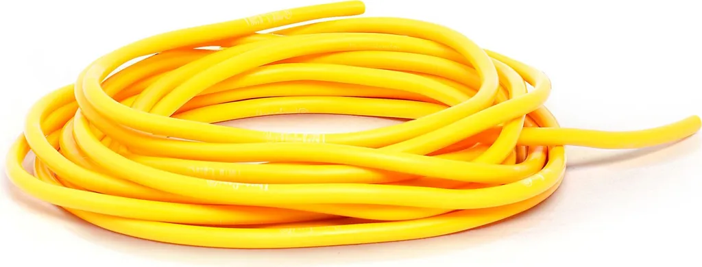 TheraBand Fitness-Tube Jaune Léger : Élastique de Résistance Tubing